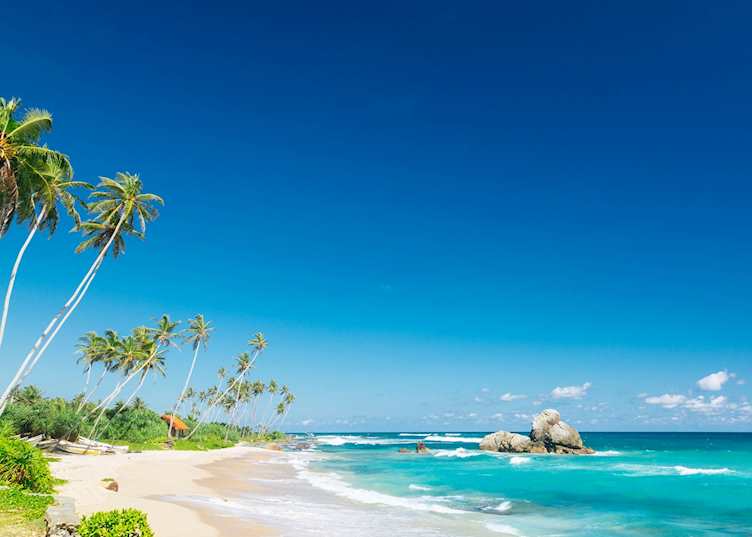 Beach near Dondra Lighthouse, Sri Lanka