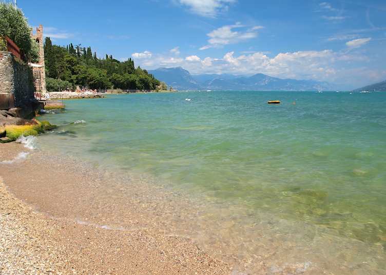 Sirmione beach, Lake Garda