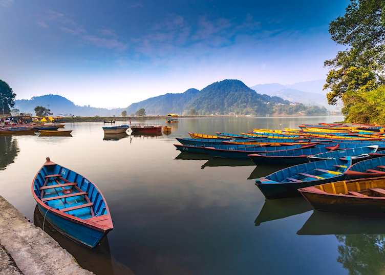 Lake in Pokhara