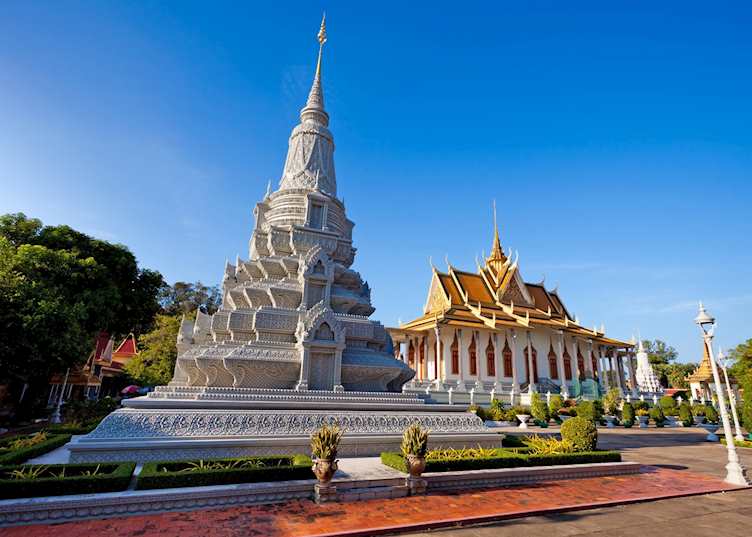 Grand Palace complex at Phnom Penh