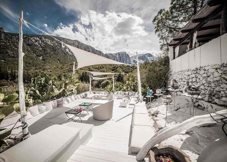 Terrace, Su Gologone Experience Hotel