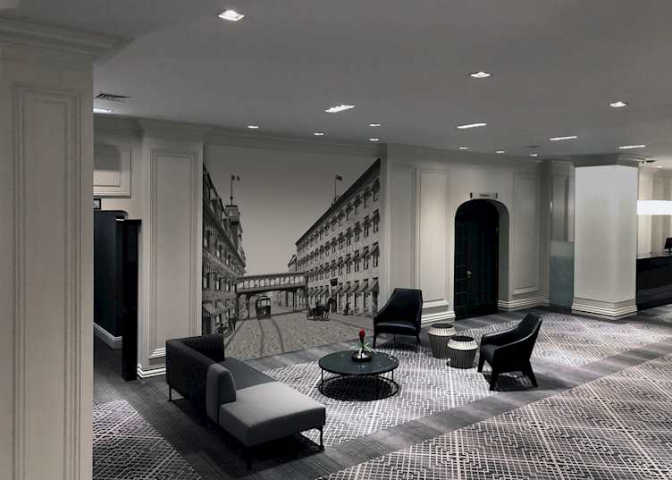 Lobby, Hotel Manoir Victoria, Québec City