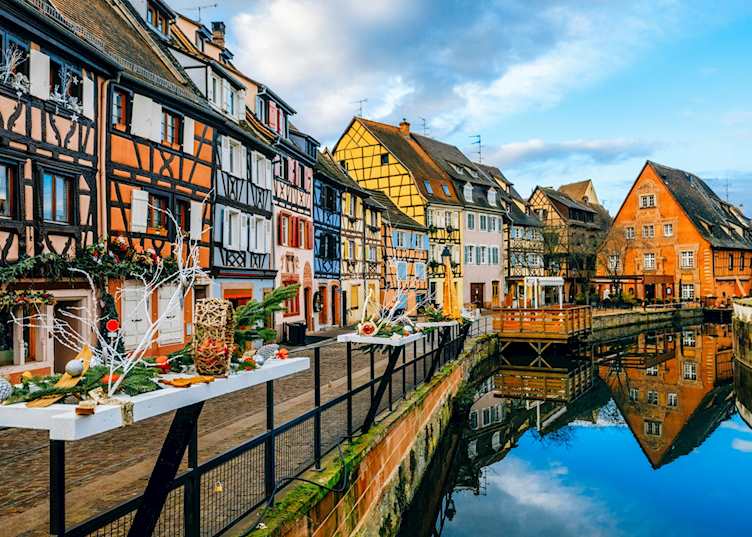 Colorful Houses in Petit Venice, Colmar