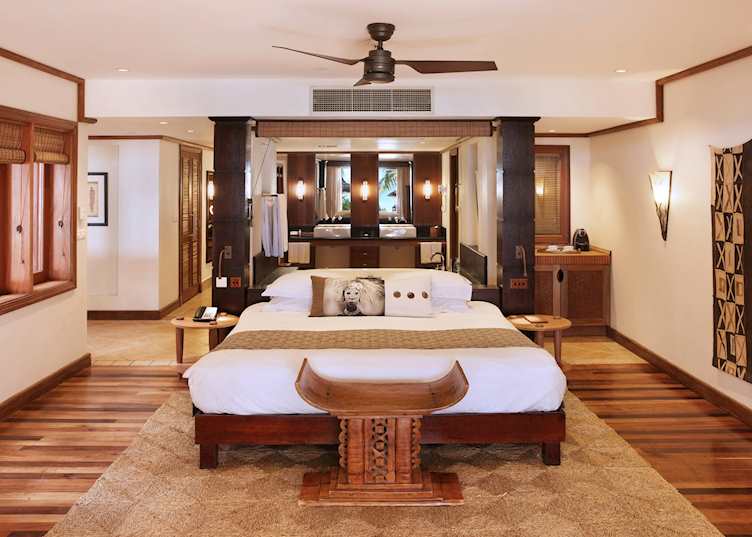 Beachfront villa