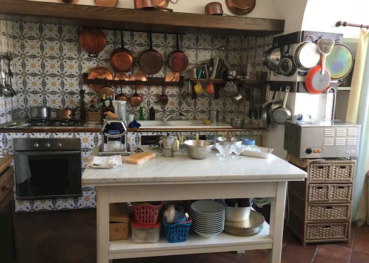 Cooking class at Casa Laura's
