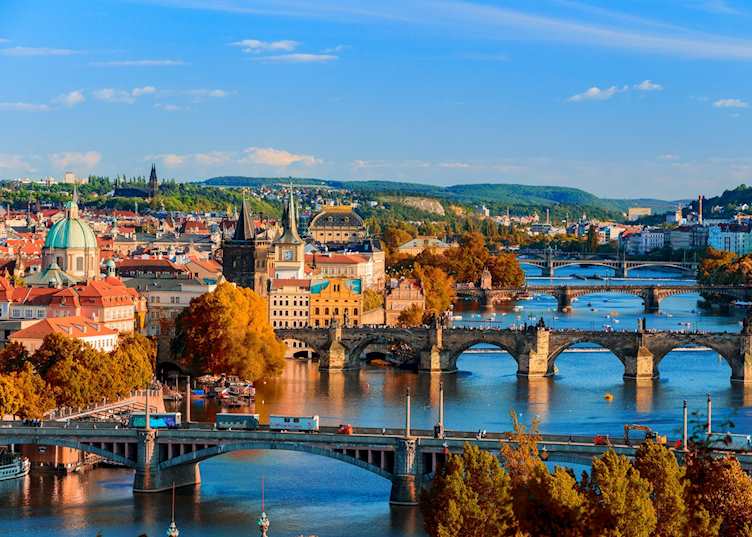 Bridges over the Vlatva