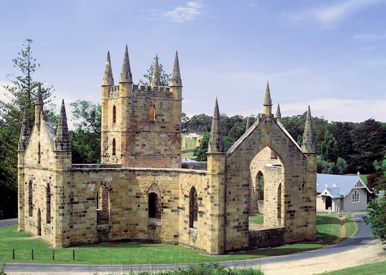 Church ruins, Port Arthur