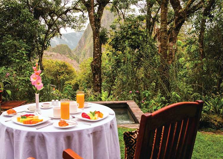 Breakfast at Belmond Sanctuary Lodge
