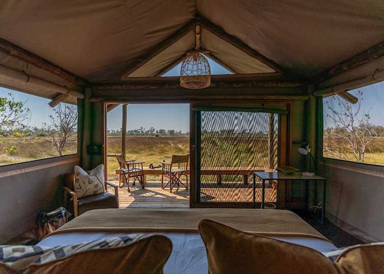 Little Sable tent view