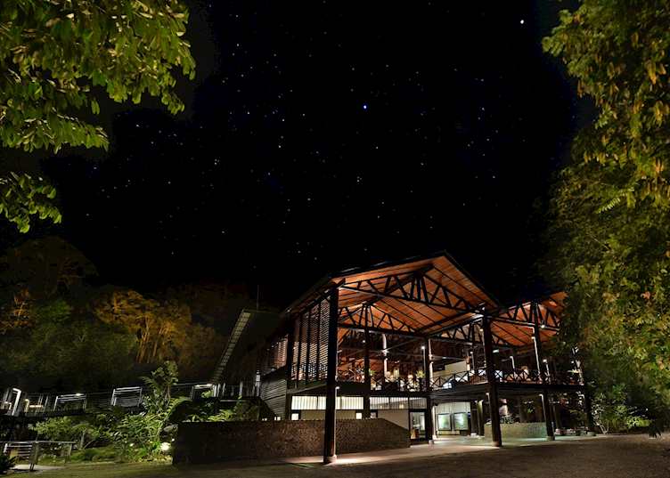 Evening at Borneo Rainforest Lodge
