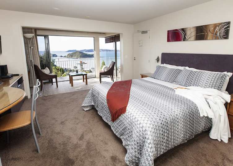 Island view room at the Allegra House