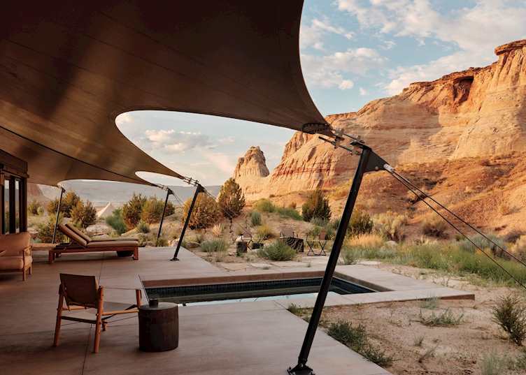 Camp Sarika Pavilion Outdoor Terrace