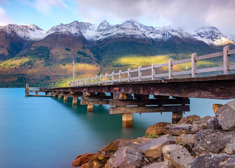 Glenorchy wharf pier, New Zealand
