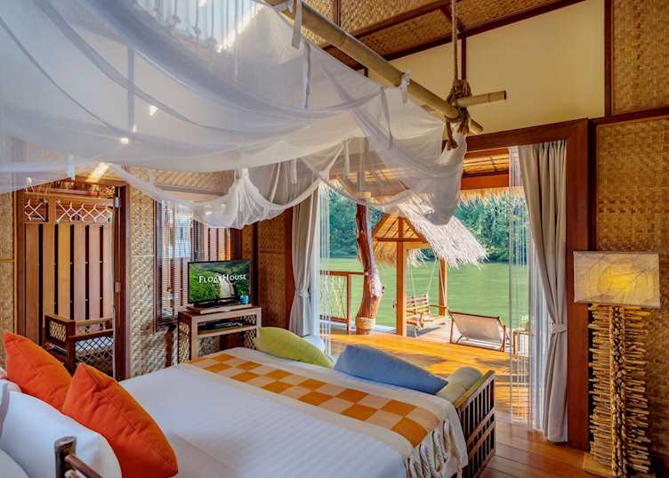 Looking out to the river, The Float House
