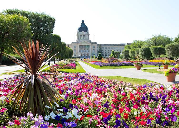 The Saskatchewan Legislative Building in Regina