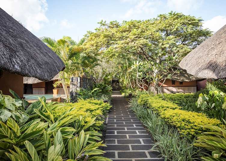 The resort's Spa Village