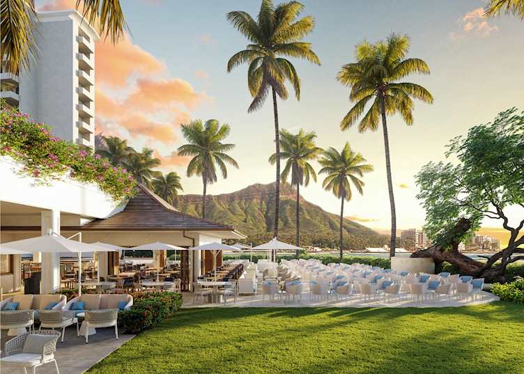 Exterior, Halekulani Hotel