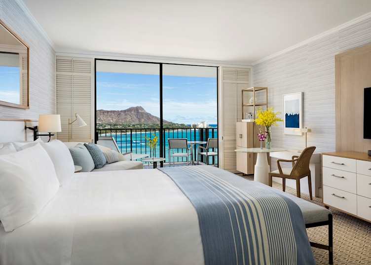 Bedroom, Halekulani Hotel