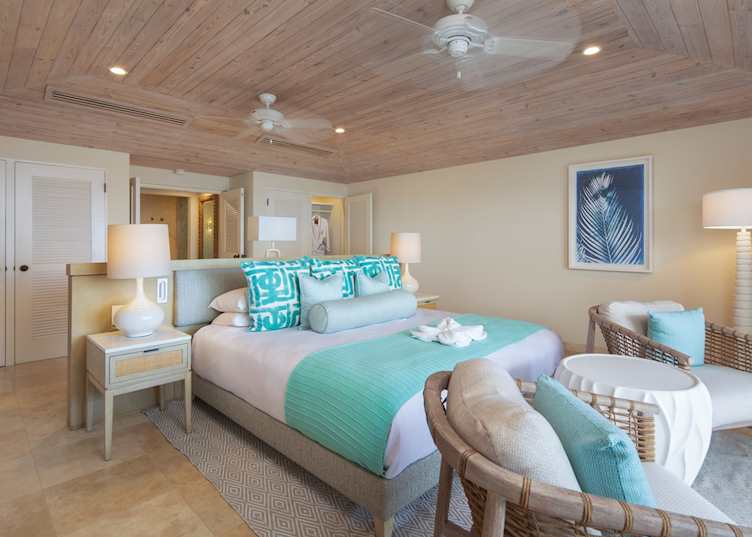 Cliff Suite Bedroom, Curtain Bluff