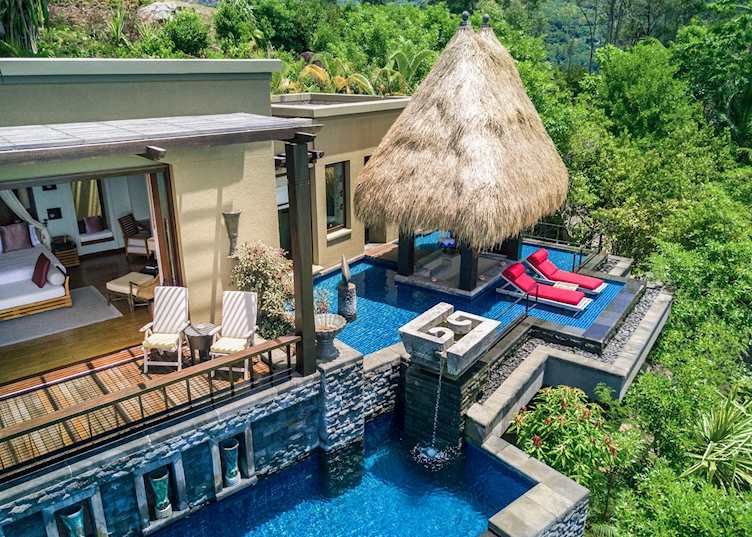 A Premier Ocean View pool area, Anantara Maia Resort & Spa