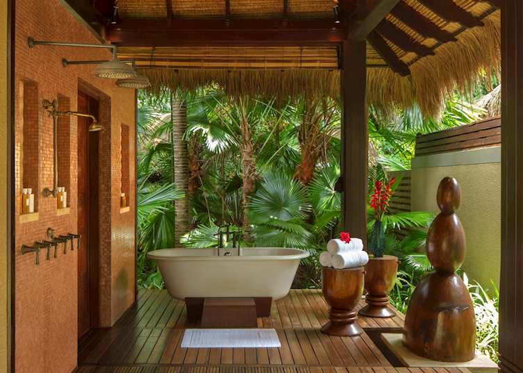The Spa shower area