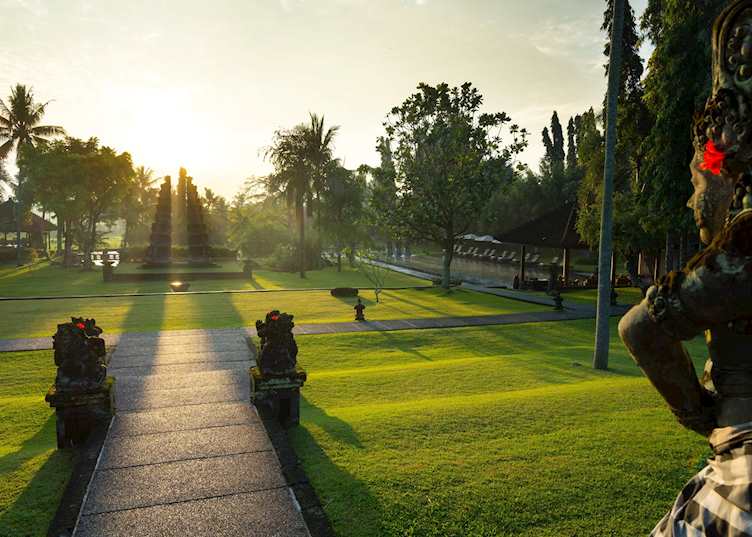 Performance space at Tanah Gajah