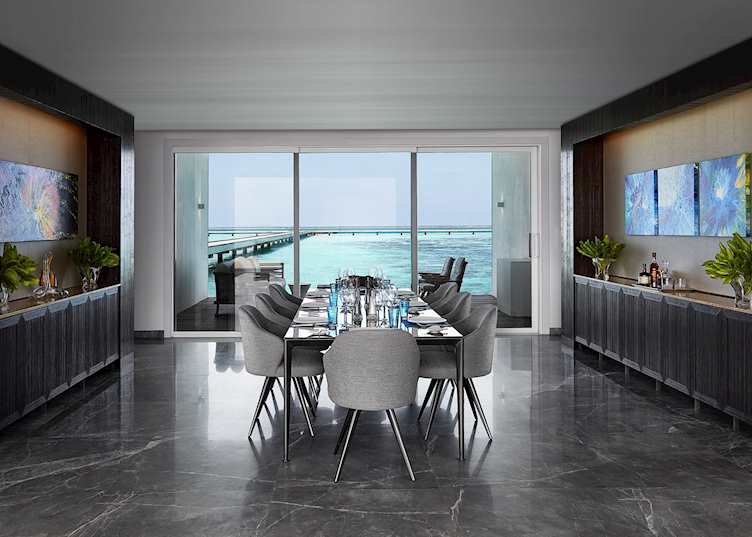 The Muraka's dining area