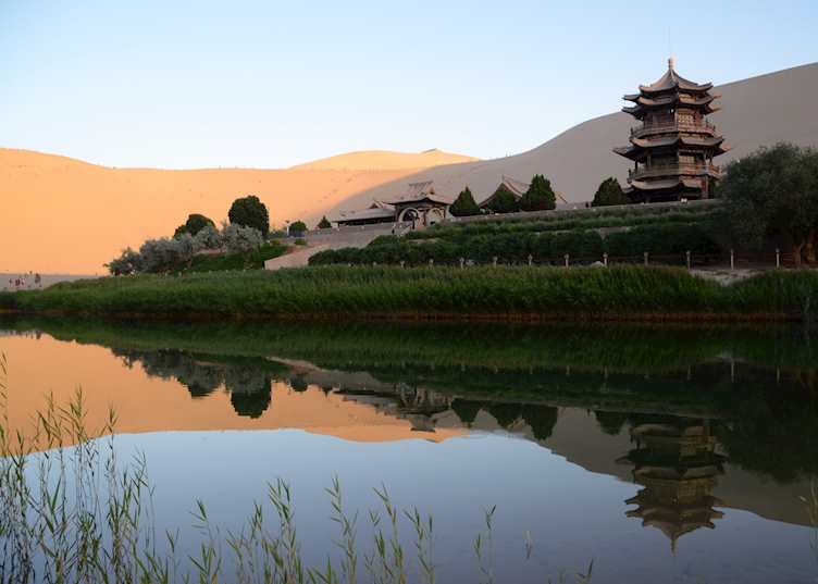 Oasis at Dunhuang