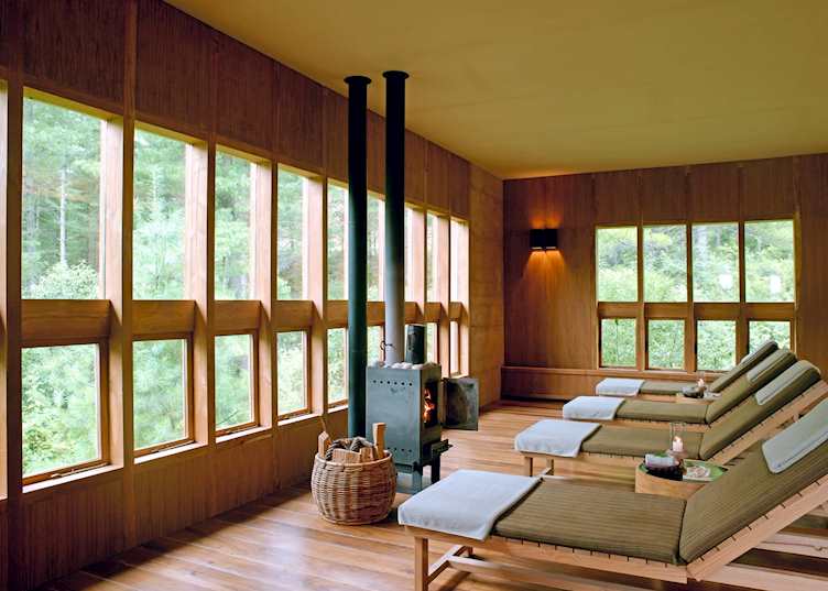 Spa relaxation area, Amankora Paro