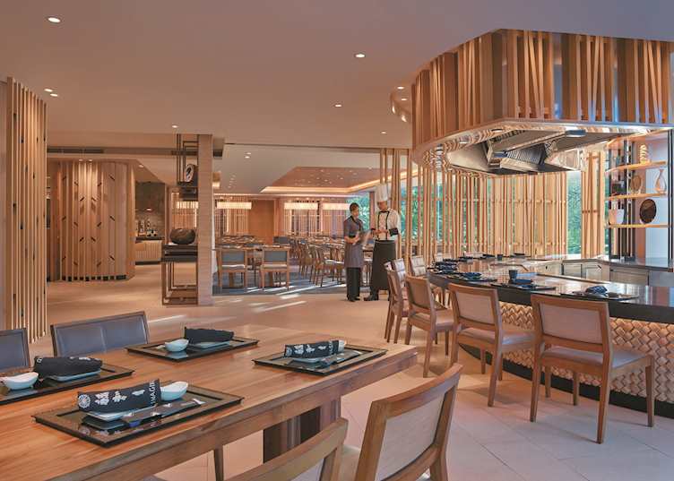Inagiku dining area