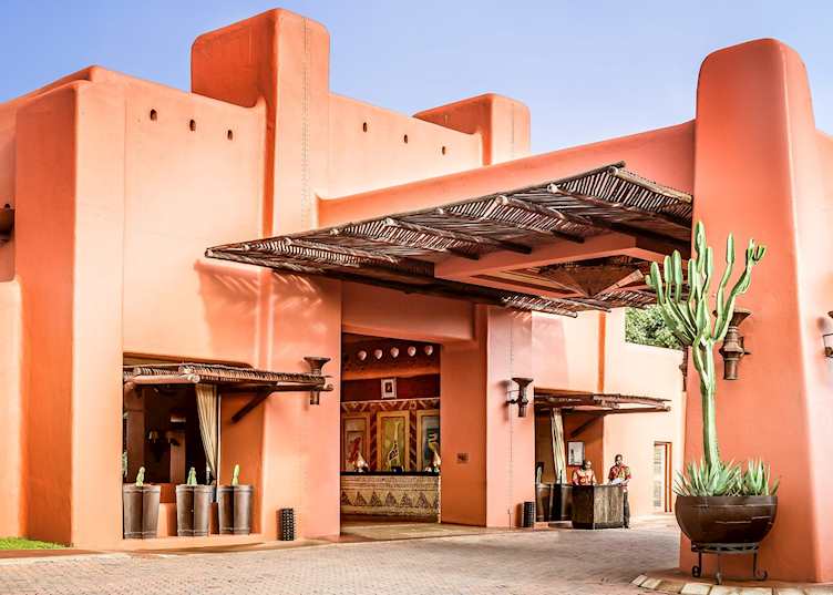 Entrance, Avani Victoria Falls Resort