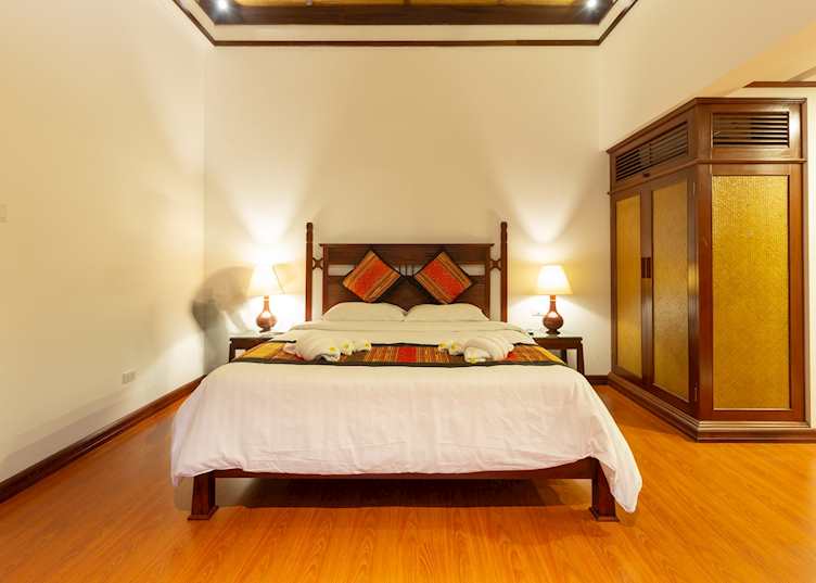 Bedroom, Le Grand Hotel Pakbeng