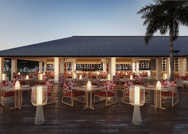 The Origami Restaurant at duck, Anantara Veli Maldives Resort 