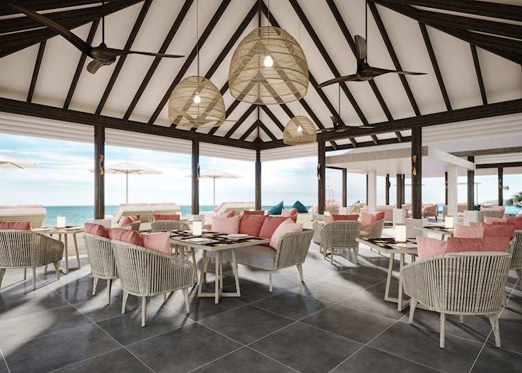 The Dhoni Bar at Anantara Veli Maldives Resort 