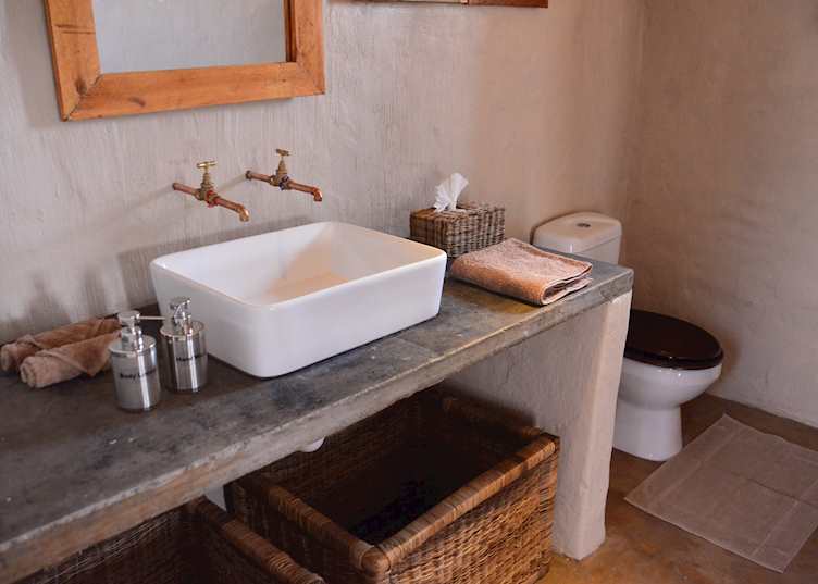Bathroom at Chobe Elephant Camp 
