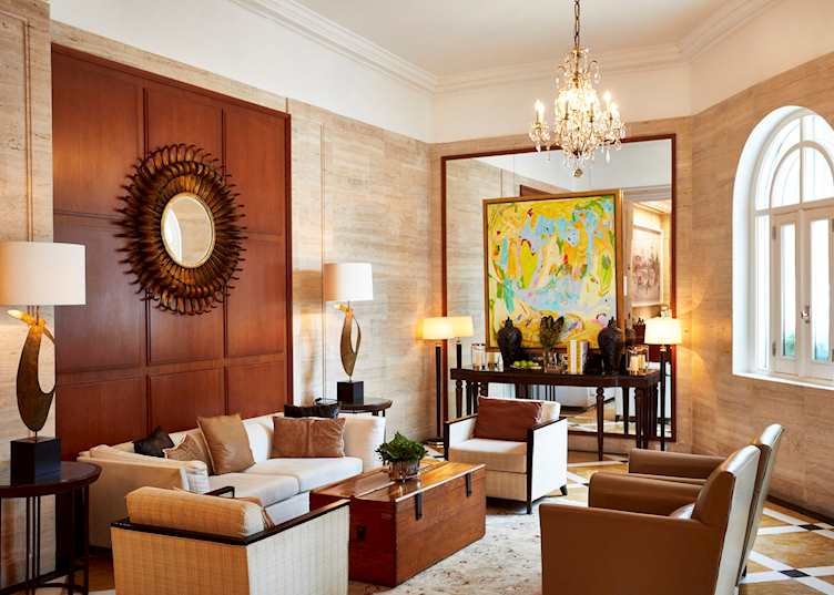 Lounge area, Belmond Copacabana Palace