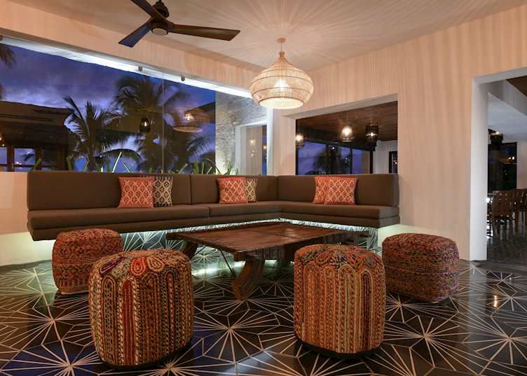 Lounge area, Casa del jaguar