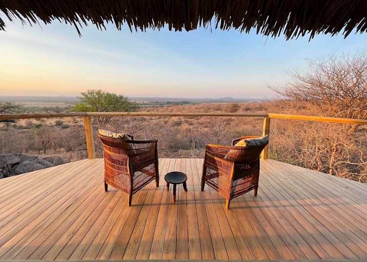 Decking view, Kichaka Frontier Camp