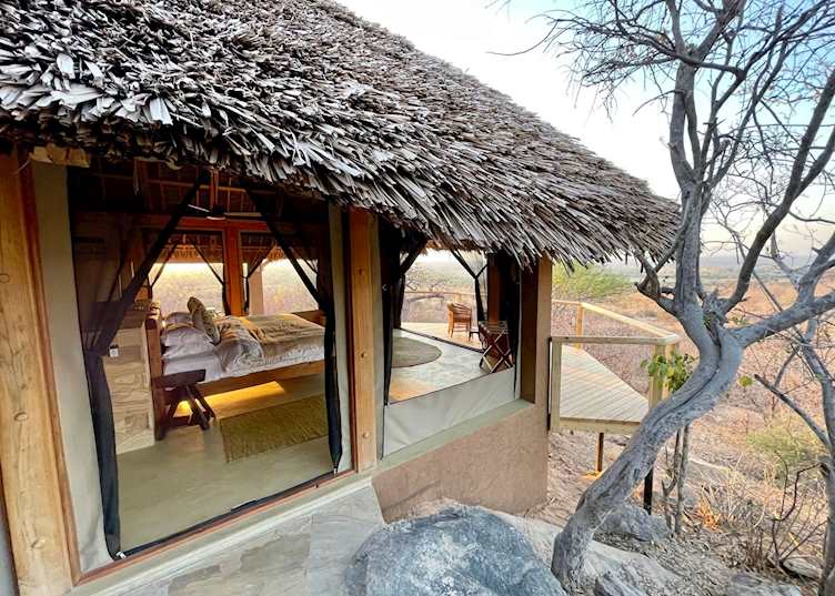 Exterior room view, Kichaka Frontier Camp