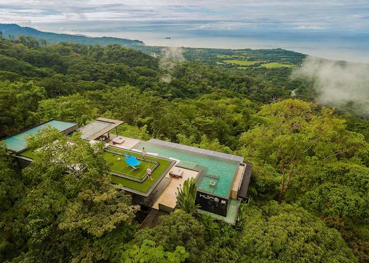Aerial view, Kura Design Villas