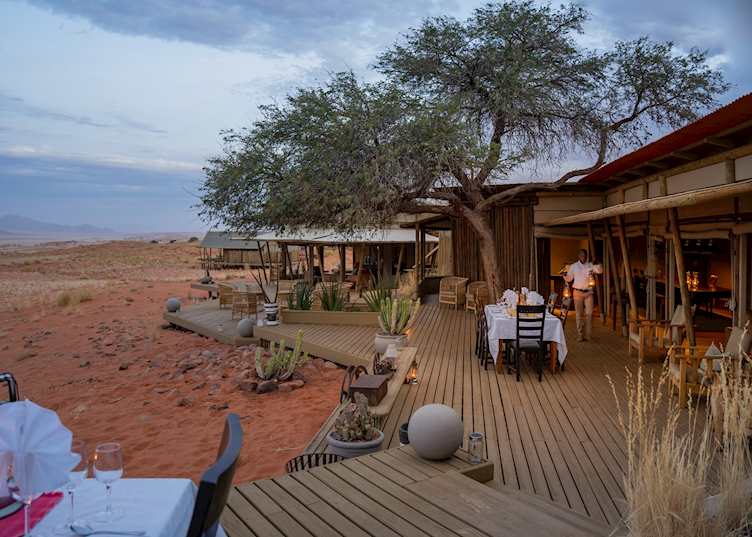The main lodge and restaurant area, Wolwedans Dune Camp