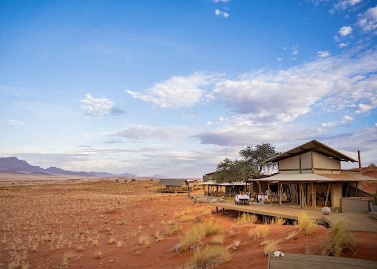 The main lodge and restaurant area, Wolwedans Dune Camp