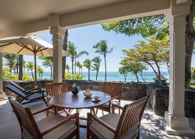 Suite terrace, The Residence Mauritius