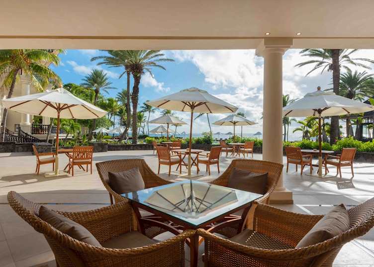 The Verandah restaurant, The Residence Mauritius
