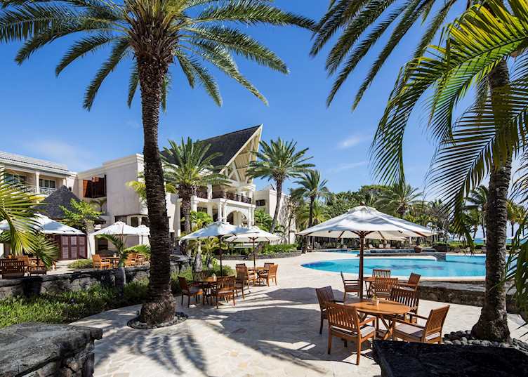 The Verandah restaurant, The Residence Mauritius