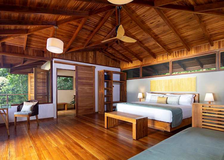 Guest room, El Remanso Rainforest Wildlife Lodge