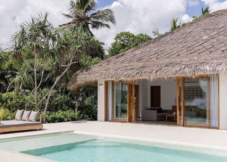 Pool villa, The Sanubari