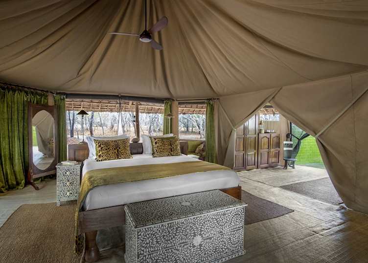 Guest room, Siwandu Camp