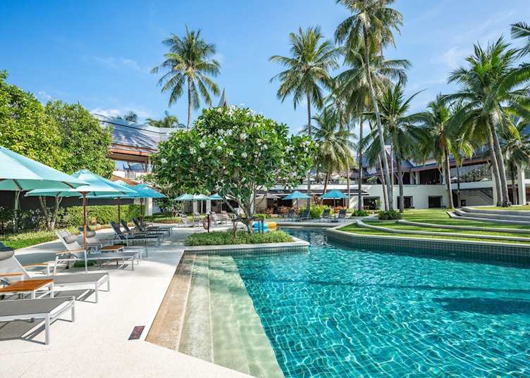 Pool area, Saii Laguna Phuket