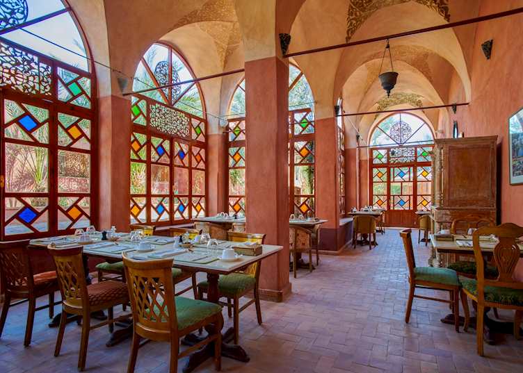 Dining area, Al Moudira Hotel